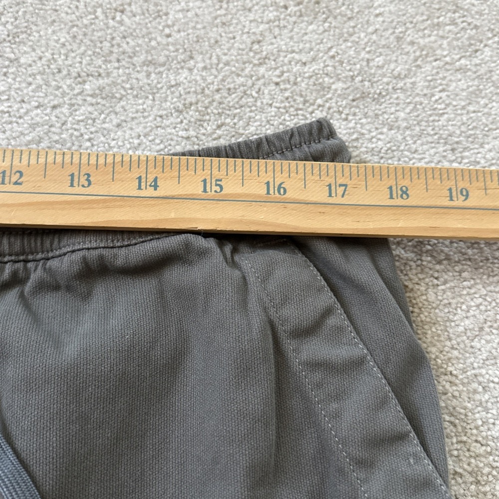 Huk Shorts Mens 34 Brown Corduroy Pinwale 5.5" Inseam Beach EUC Drawstring - Picture 5 of 9